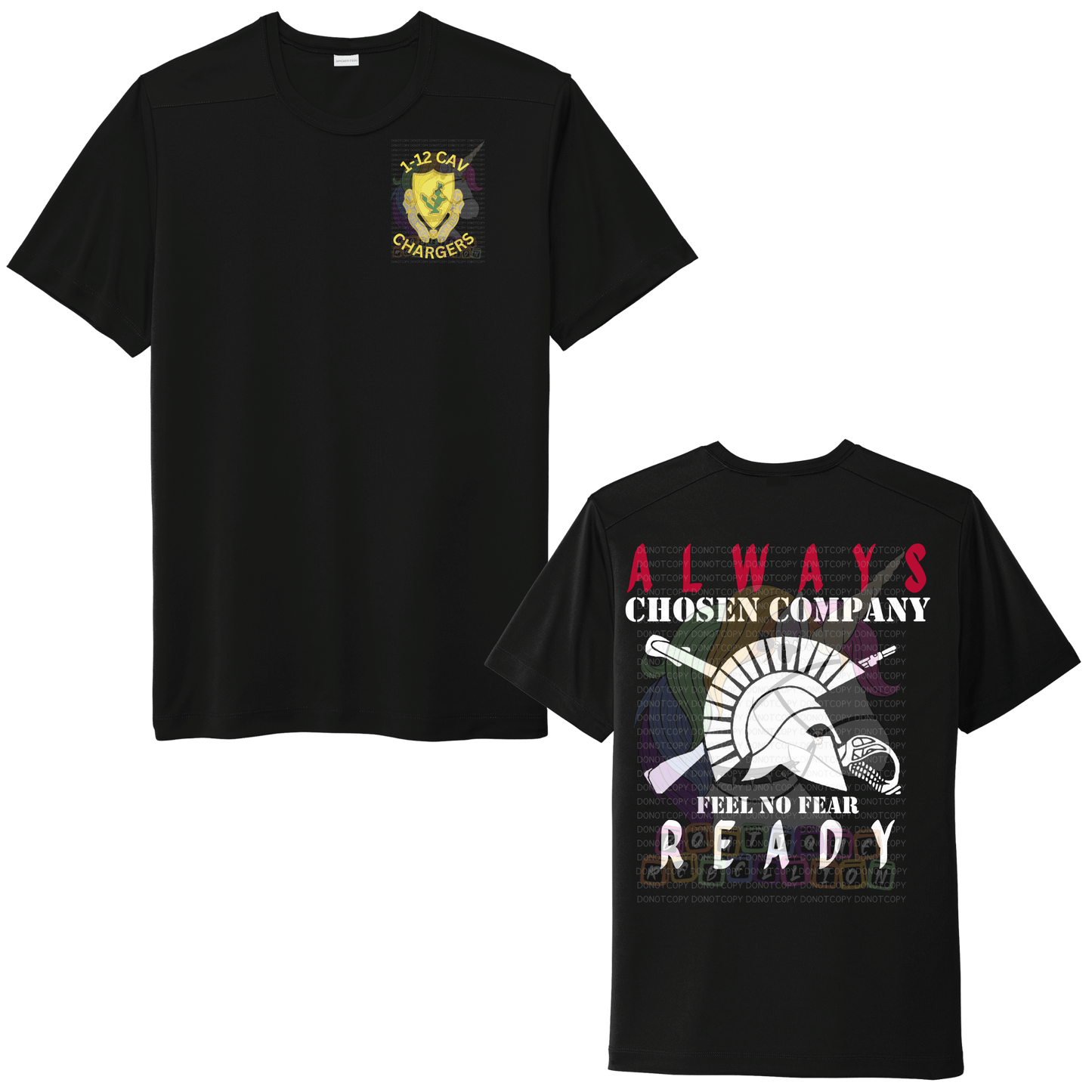 Youth 1-12 Cav Always Ready Chosen - C Company Tee