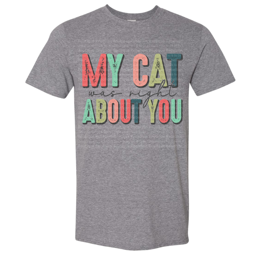 Still More Cat Tees - CLICK TO VIEW ALL Adult & Youth Tees