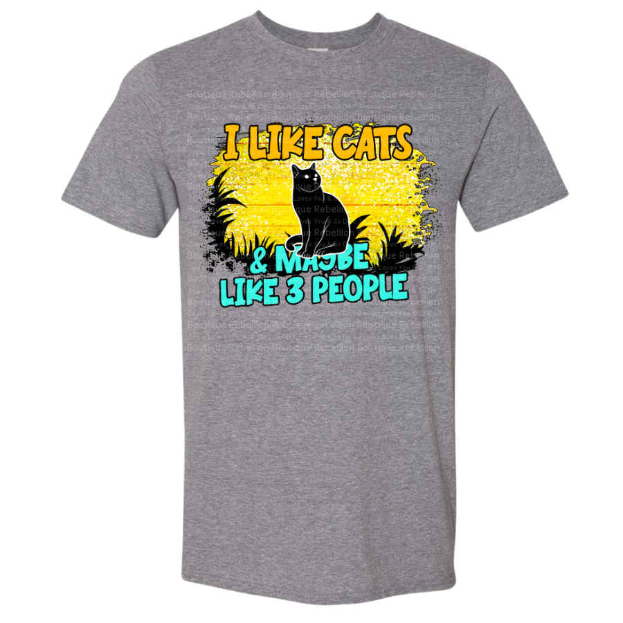 More Cat Tees - CLICK TO VIEW ALL Adult & Youth Tees