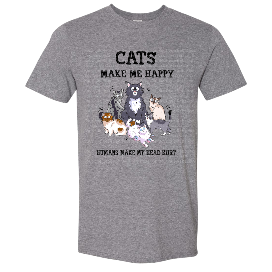 More Cat Tees - CLICK TO VIEW ALL Adult & Youth Tees