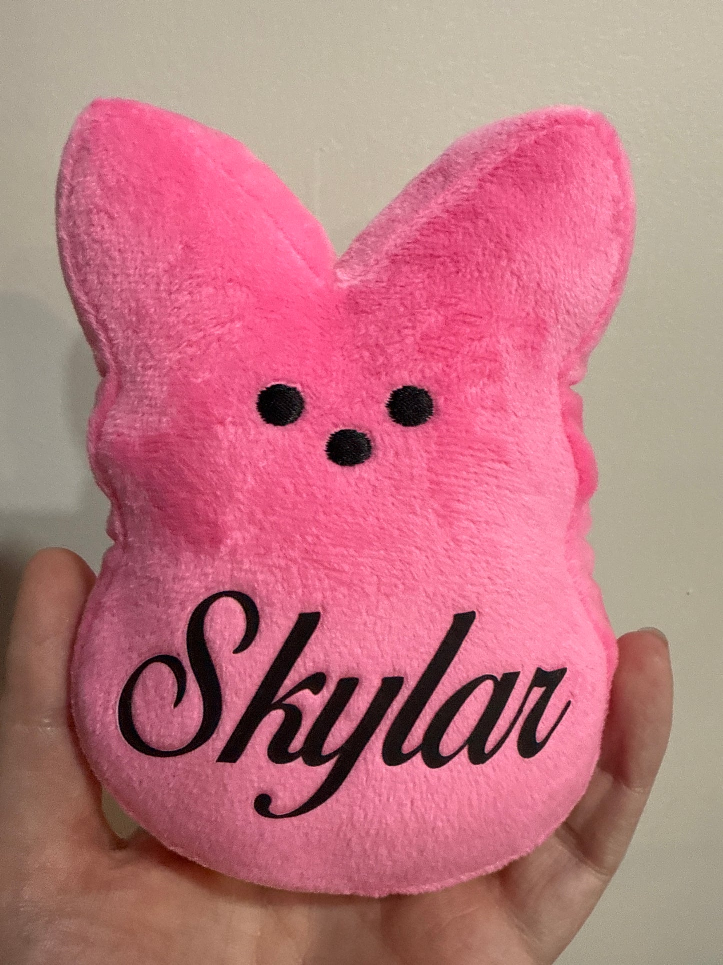 Personalized Mini Stuffed Bunny
