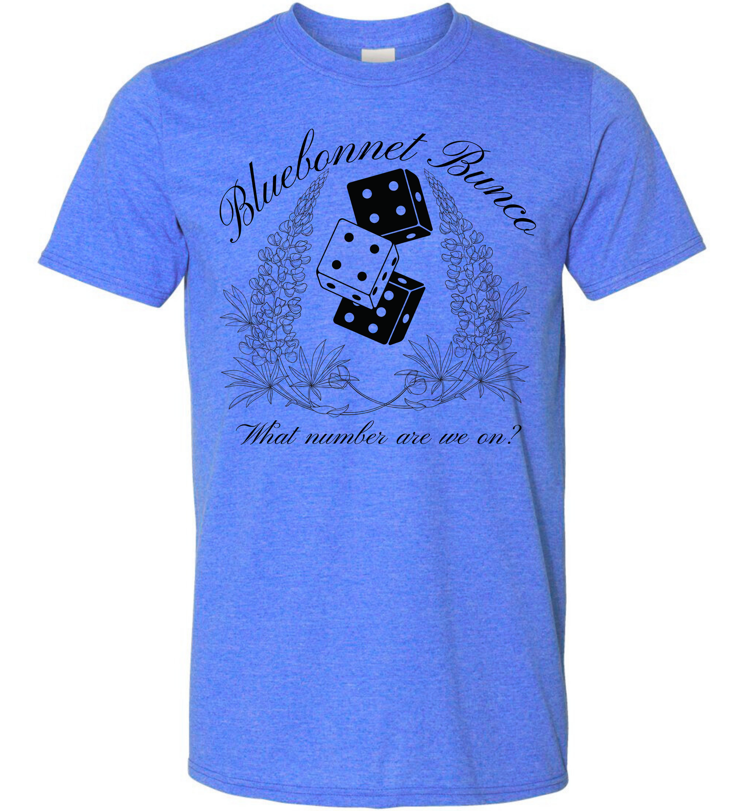 Boutique Rebellion EXCLUSIVE Bluebonnet Bunco Adult Tee