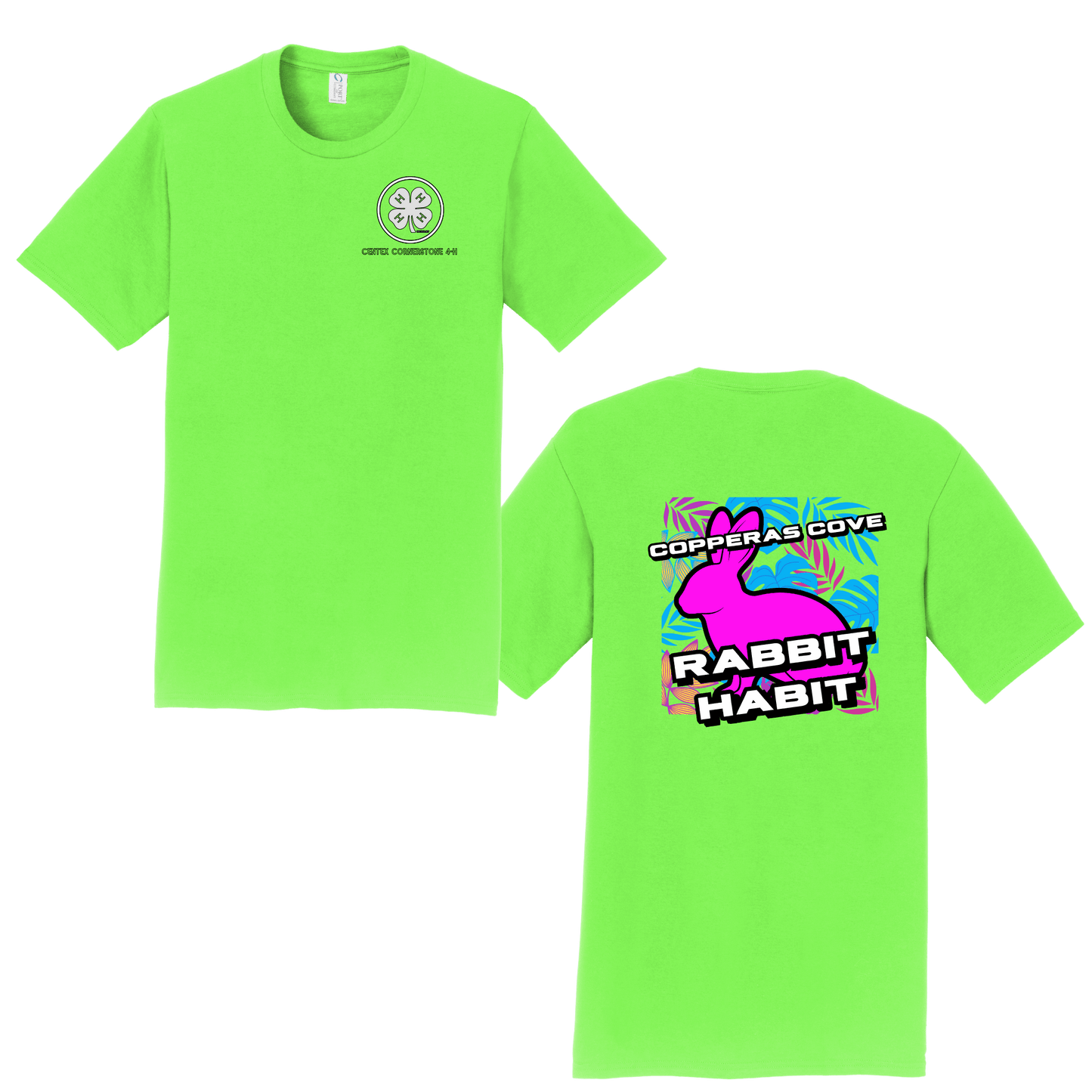 Muddy Boots 4H Rabbit Habit Adult & Youth Tees