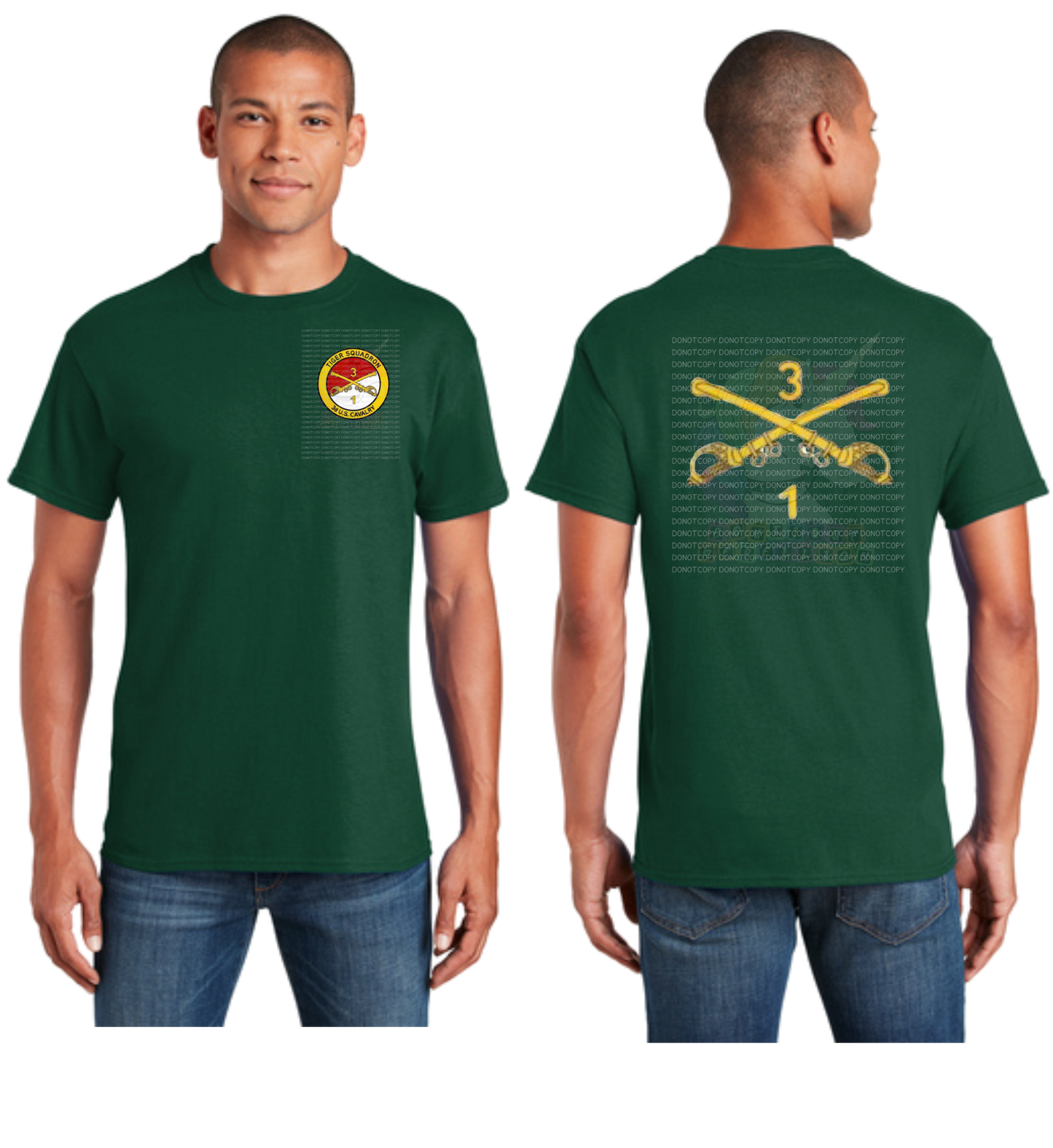 Tiger Squadron PT T-shirt or Crewneck Sweatshirt