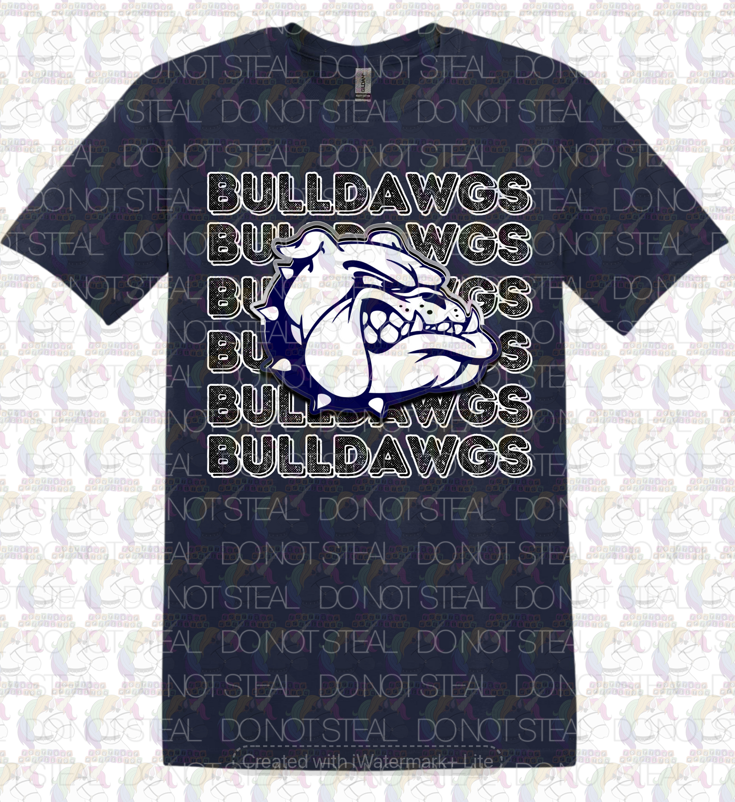 House Creek Elementary Bulldawgs Adult Tee