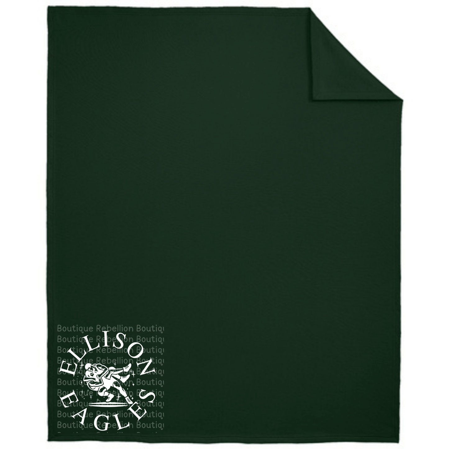 Ellison Wrestling Sweatshirt Blanket