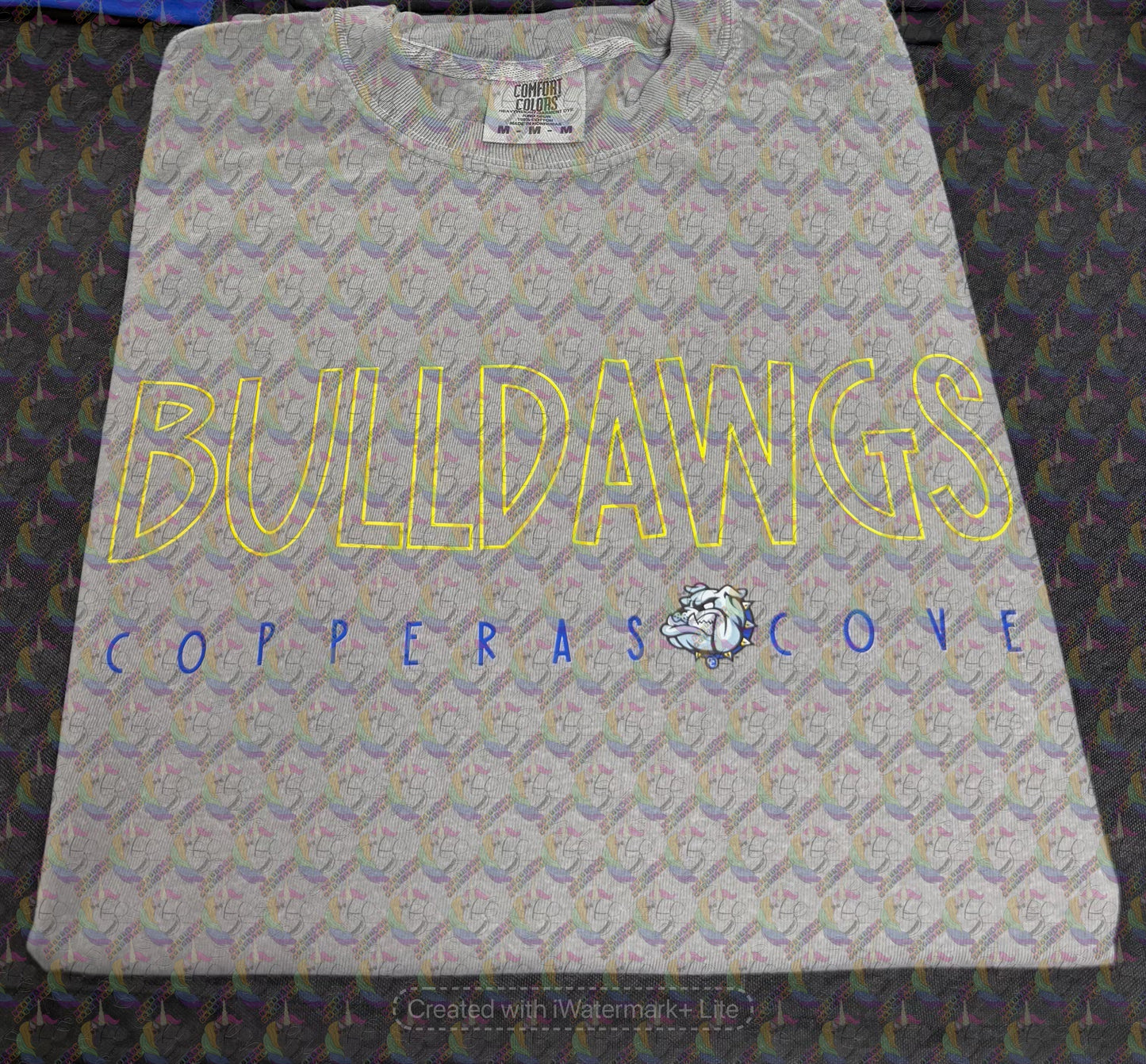 2026-2027 Copperas Cove Bulldawgs Boutique Rebellion Exclusive Design 1 Adult Tee