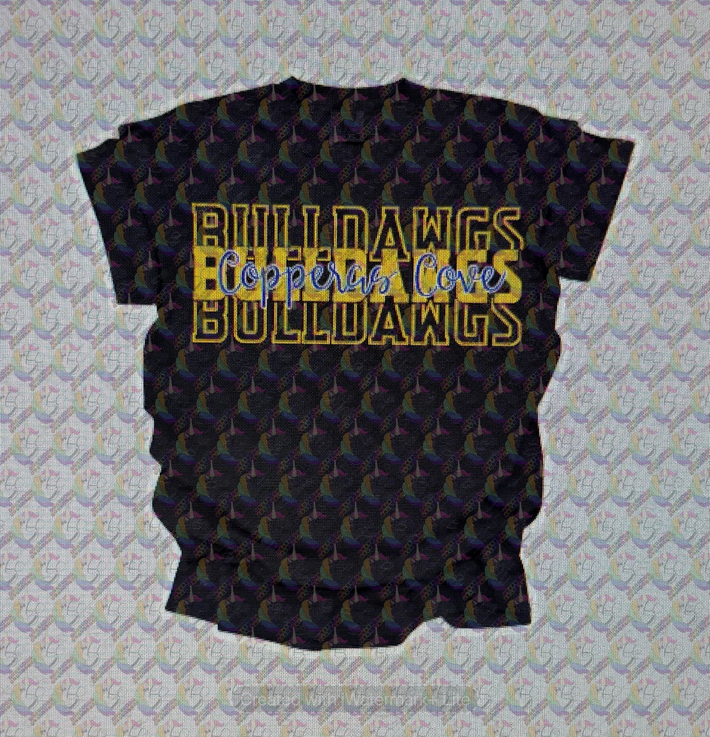 2026-2027 Copperas Cove Bulldawgs Boutique Rebellion Exclusive Design 9 Adult Tee