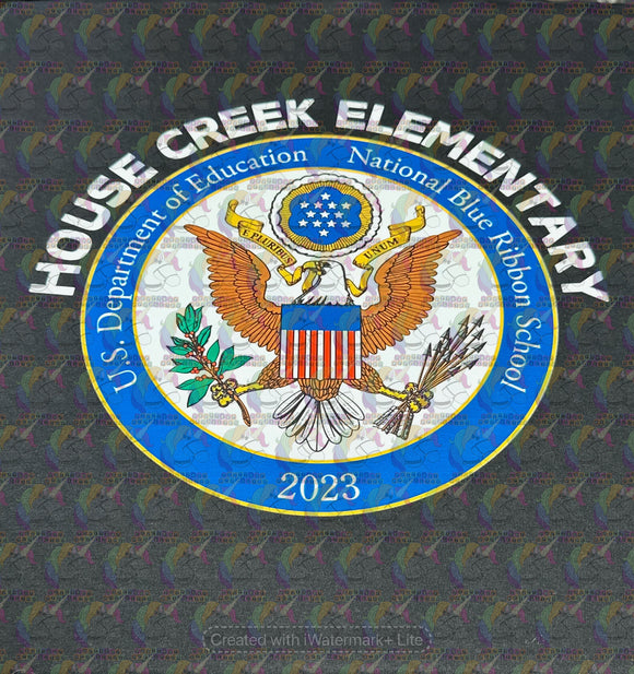 House Creek Elementary Blue Ribbon Tee