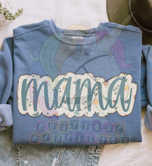 Mama Floral DTF Transfer