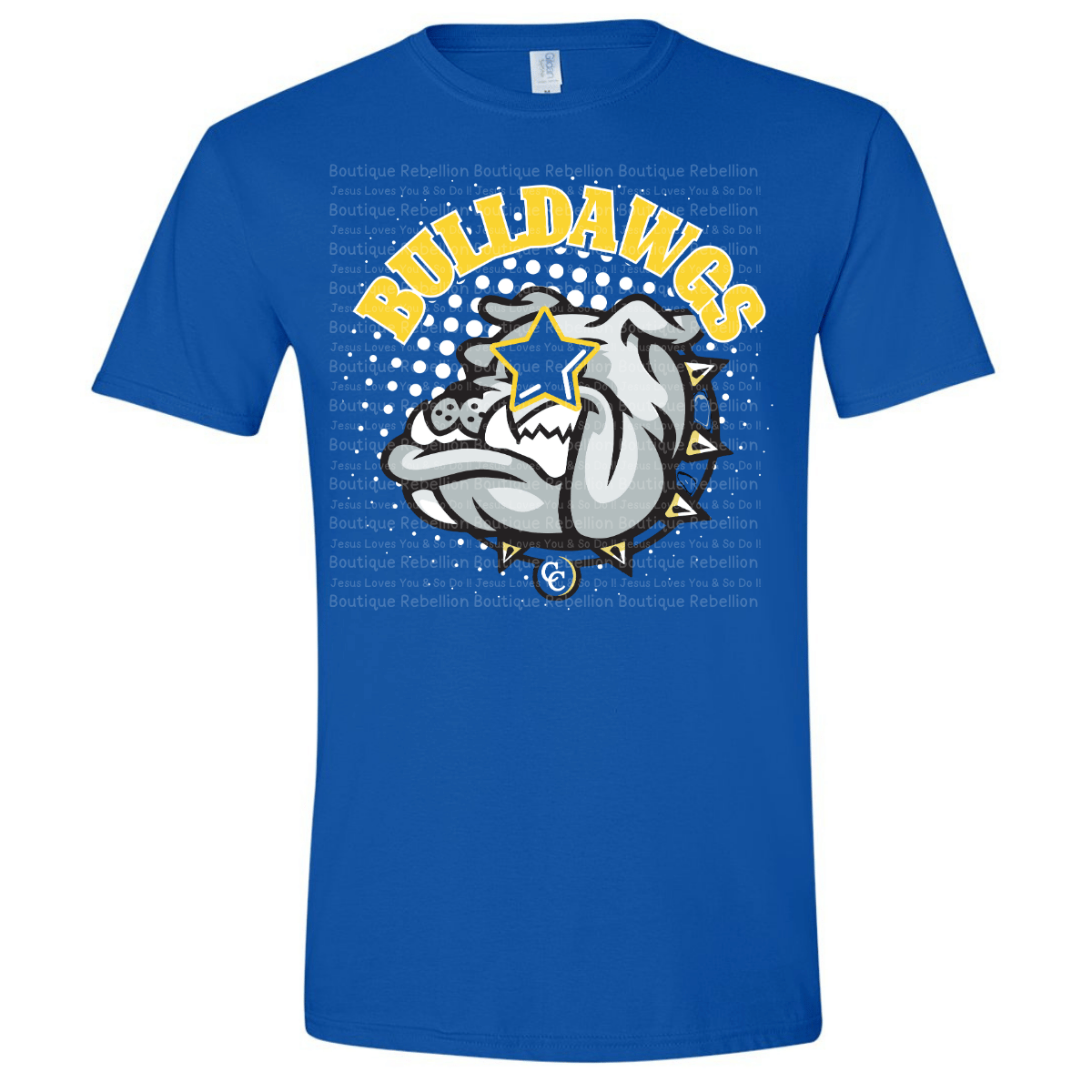 Copperas Cove Bulldawgs Adult Tee