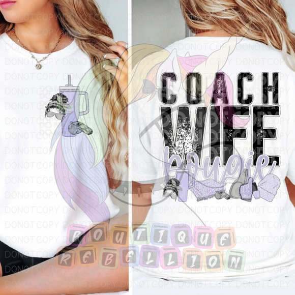Coach Wife Bougie With Tools Direct to Film - DTF Transfer