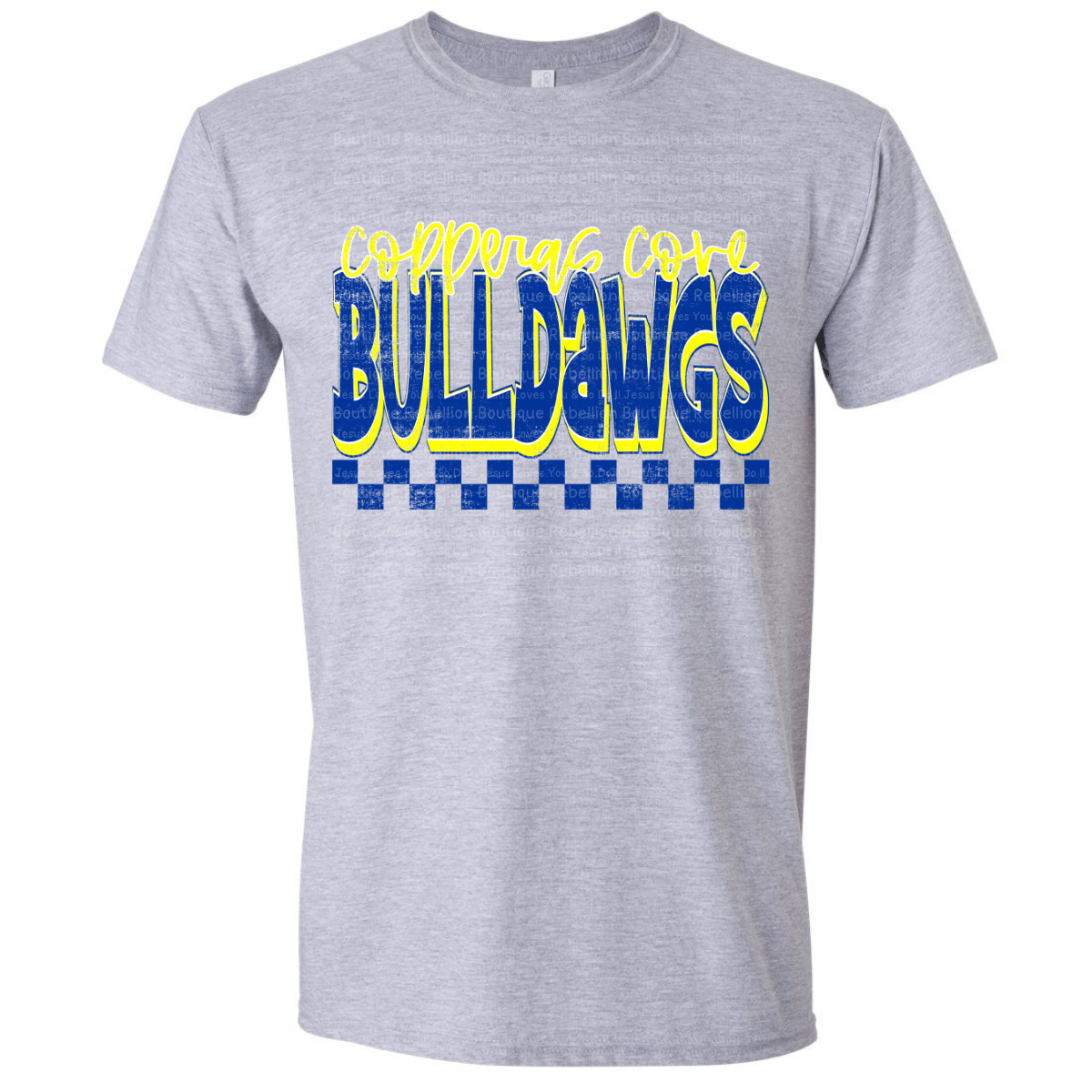 Copperas Cove Bulldawgs Adult Tee