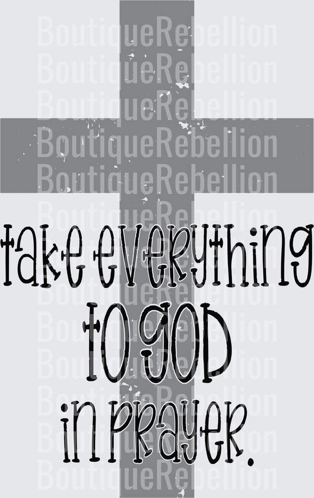 Have you taken it to God pocket Single DTF Transfer
