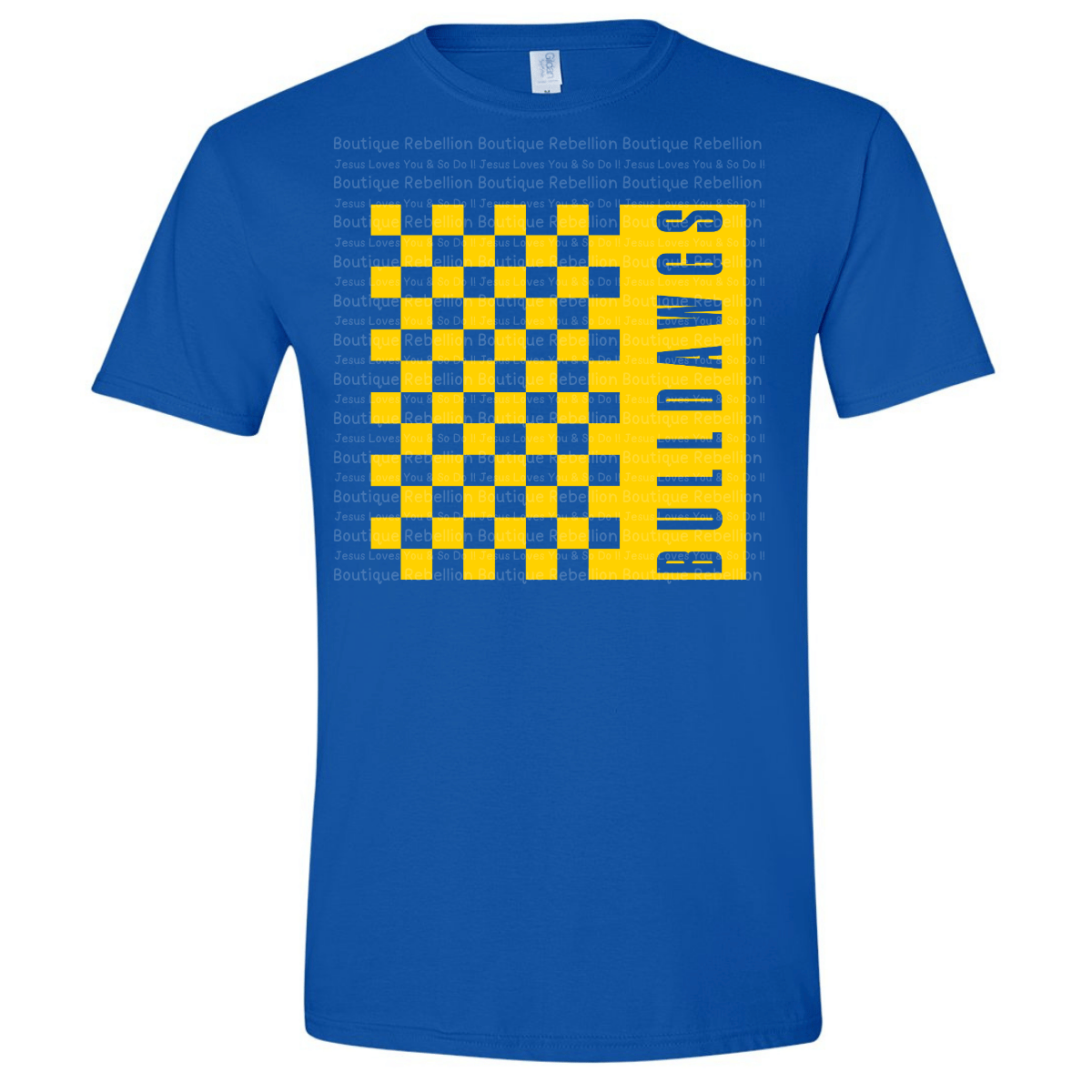 Bulldawgs Checker Adult Tee