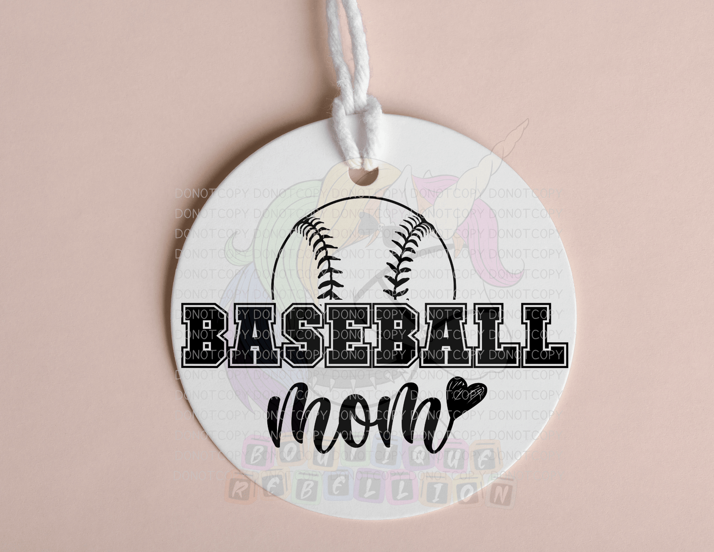Mom Themed Bag Tags