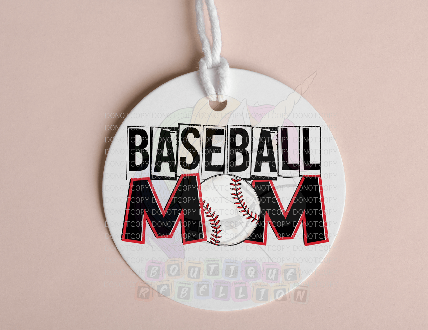 Mom Themed Bag Tags