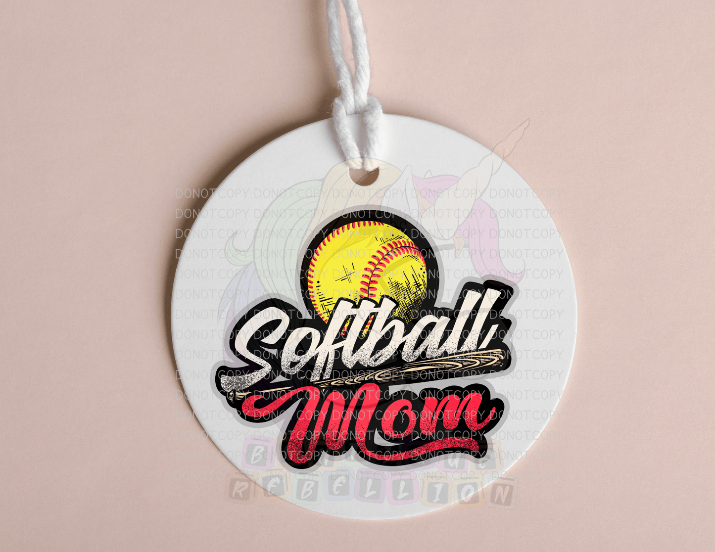 Mom Themed Bag Tags