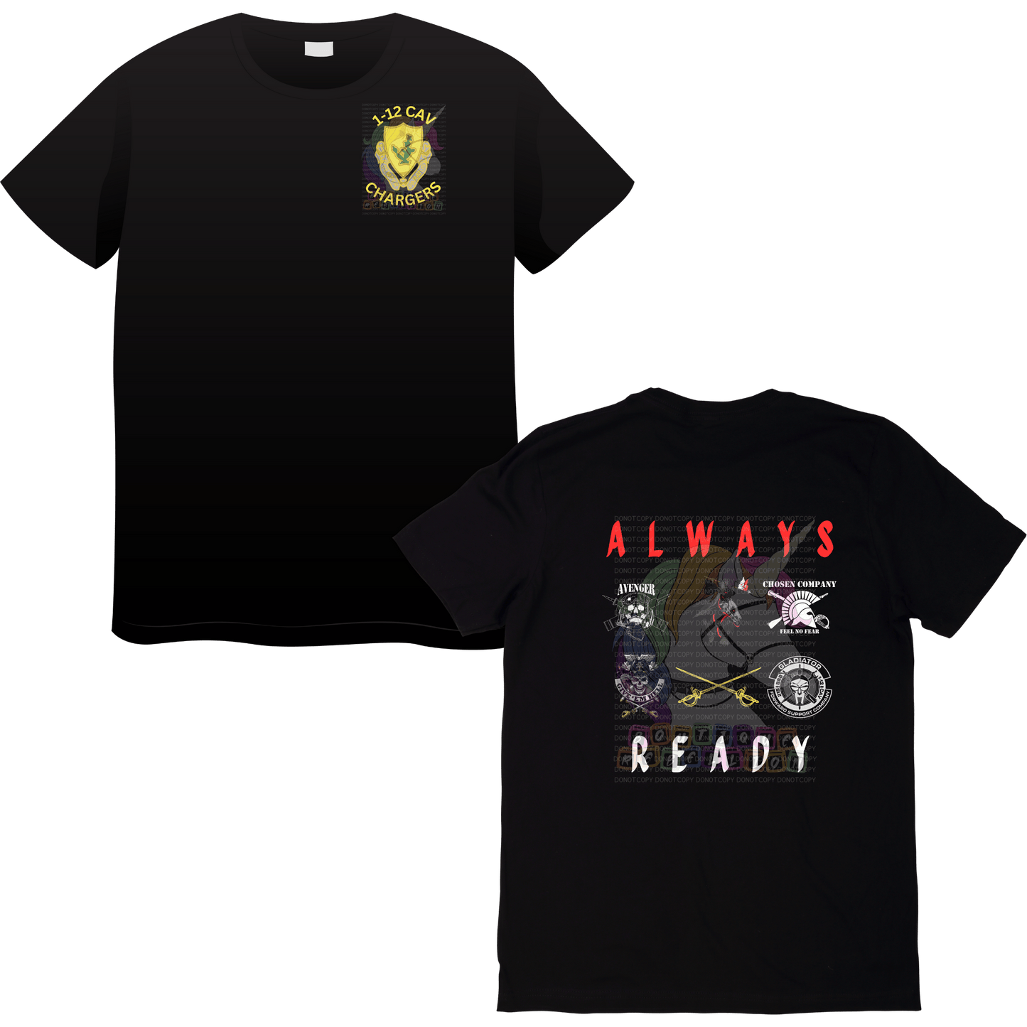 Youth 1-12 Cav Always Ready Tee
