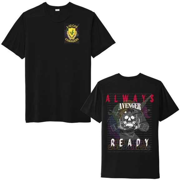 Youth 1-12 Cav Always Ready Avenger - A Company Tee