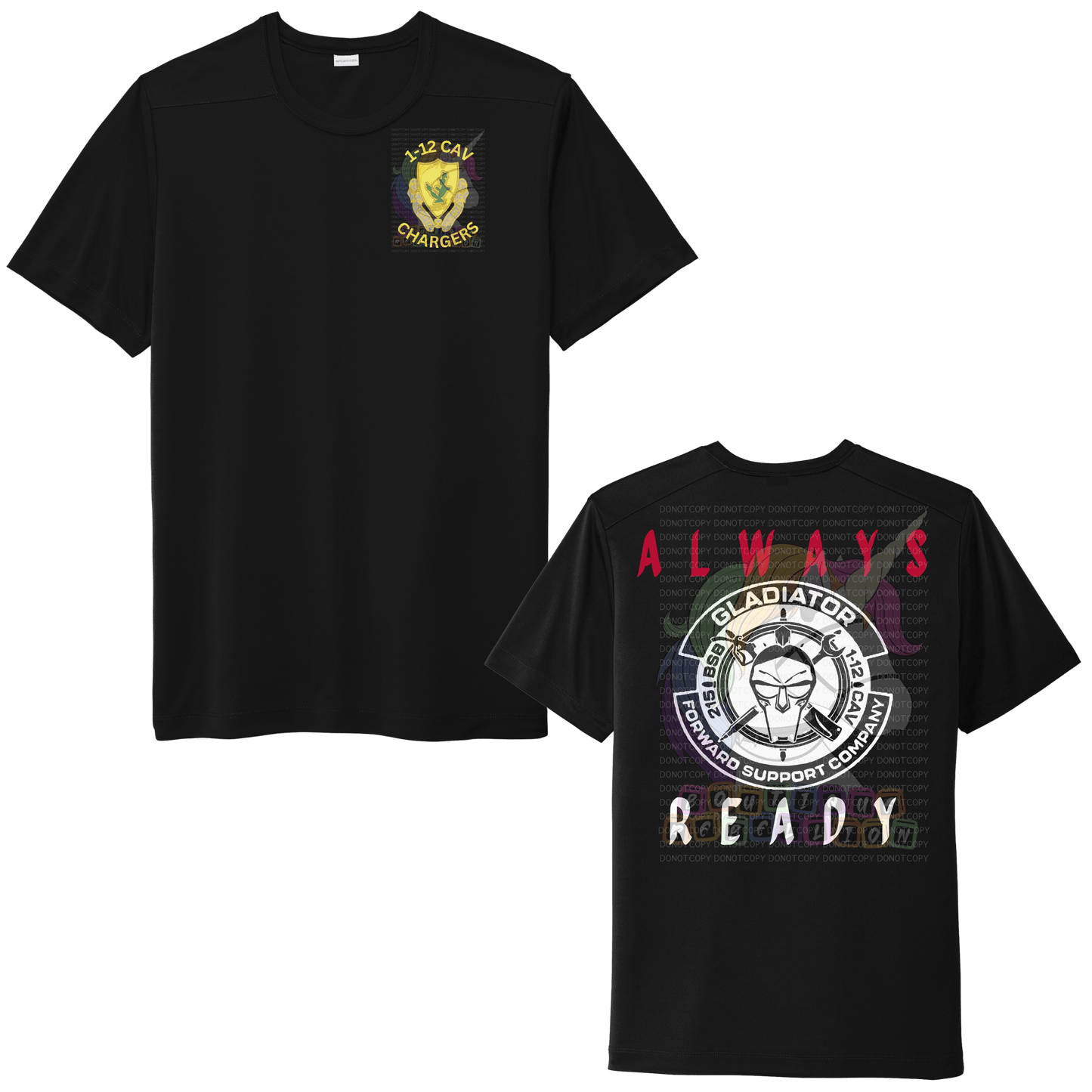 Youth 1-12 Cav Always Ready Gladiator - G Company Tee