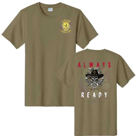 Youth 1-12 Cav Always Ready HHC Tee