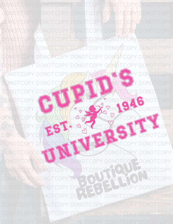 Cupid's University Direct to Film - DTF  Transfer