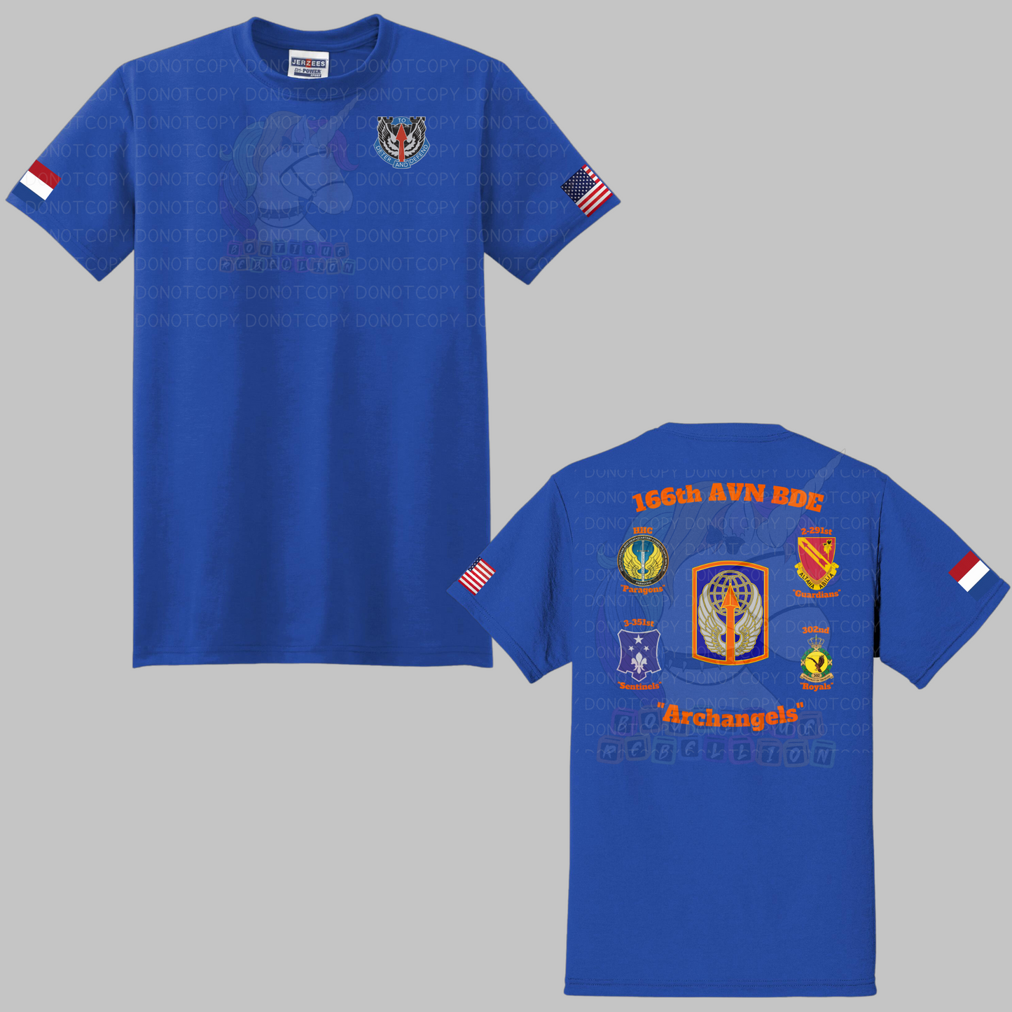 166th AVN BDE Youth Tee