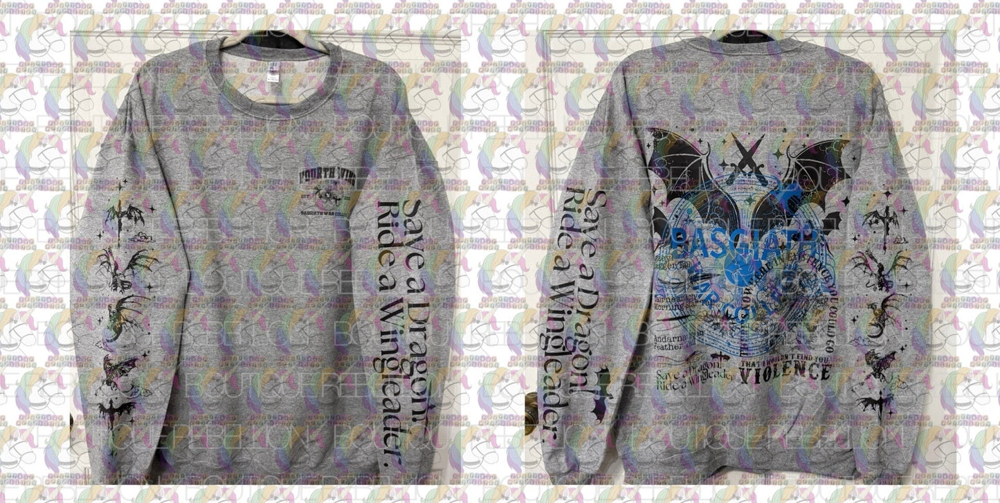 Riders Quadrant or Wingleader Crewneck Sweatshirt