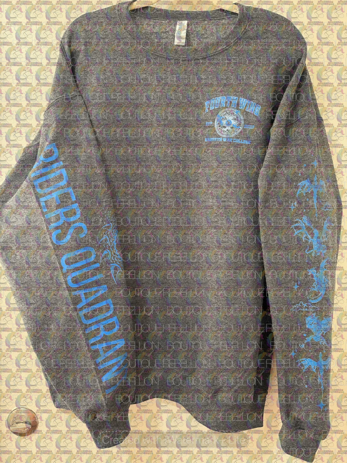 Riders Quadrant or Wingleader Crewneck Sweatshirt