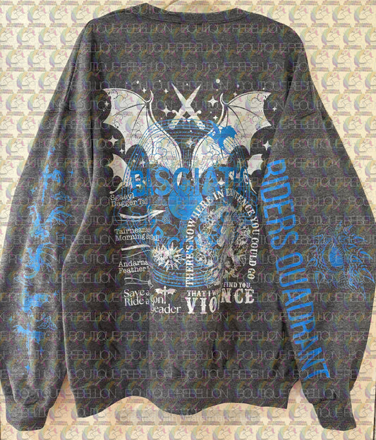 Riders Quadrant or Wingleader Crewneck Sweatshirt