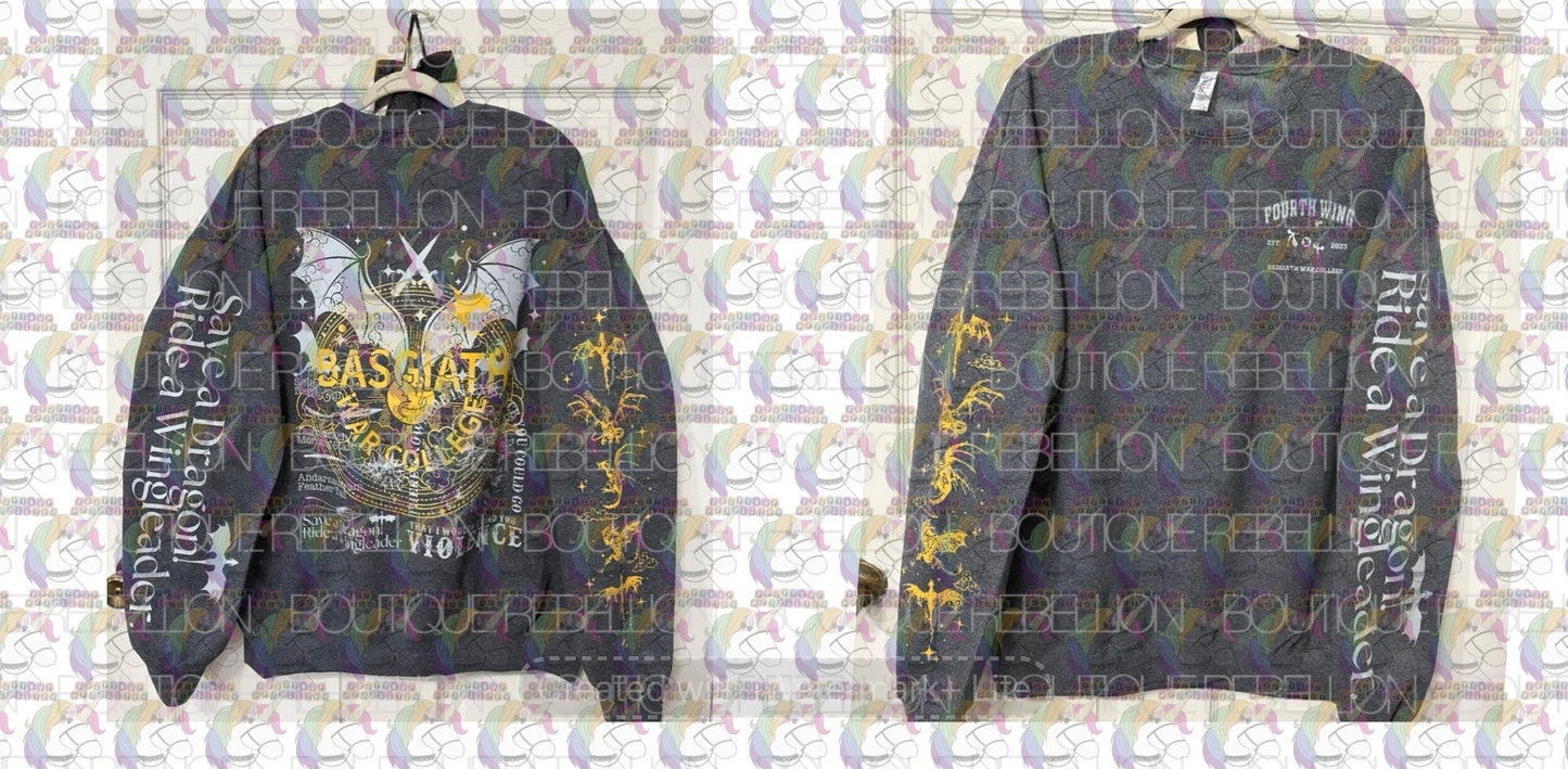 Riders Quadrant or Wingleader Crewneck Sweatshirt