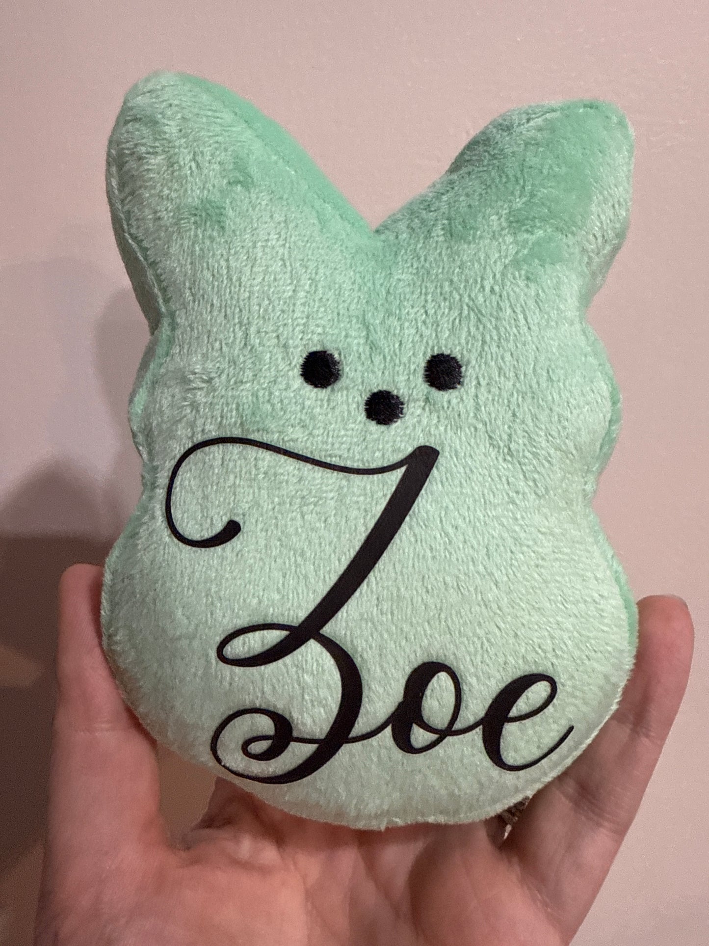Personalized Mini Stuffed Bunny