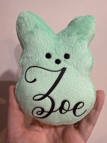 Personalized Mini Stuffed Bunny