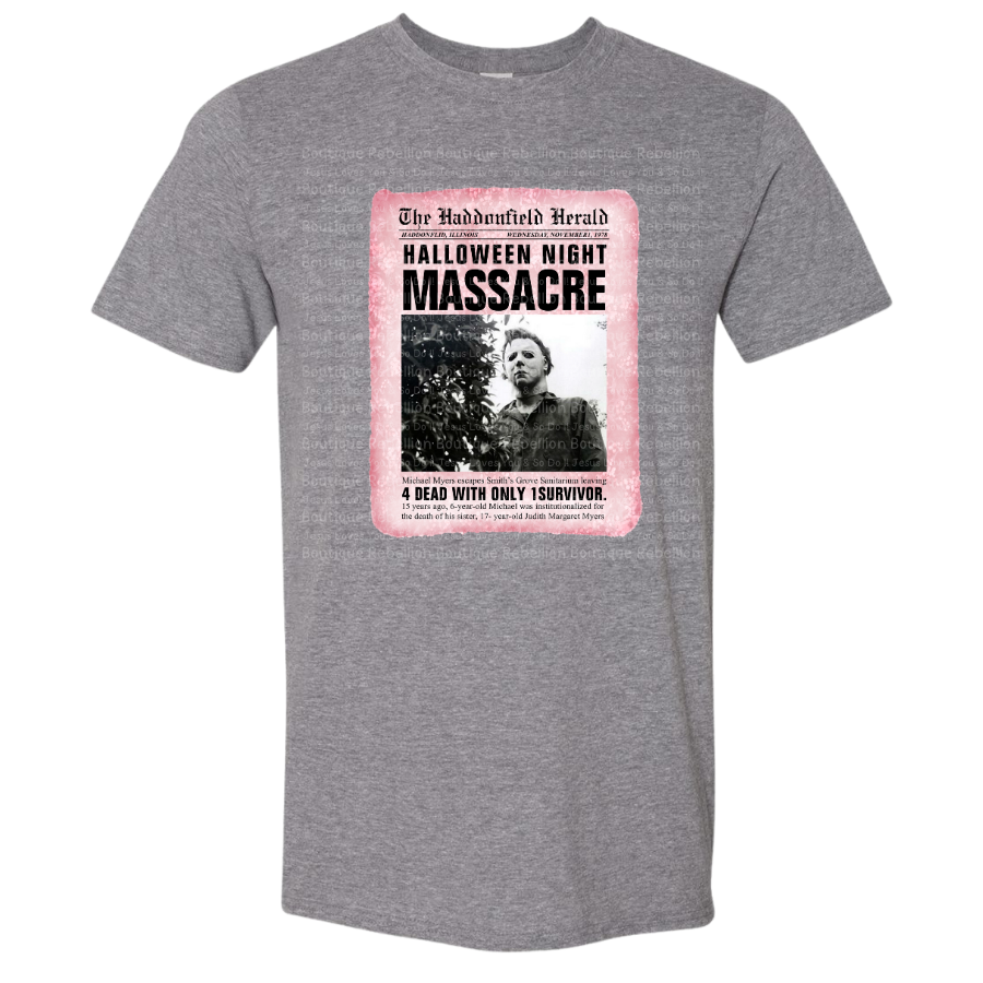 Halloween Design Tees - CLICK TO VIEW ALL Adult & Youth Tees