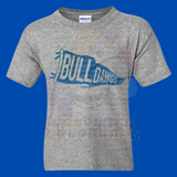 Hettie Halstead Elementary Bulldawgs Pennant Crewneck Sweatshirt, Long or Short Sleeve Youth Tee