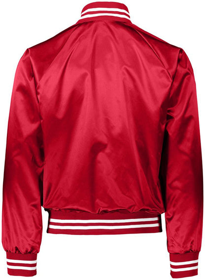 Adult Satin Letterman Jacket