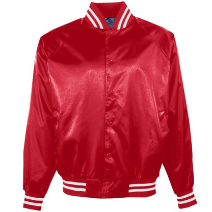 Adult Satin Letterman Jacket