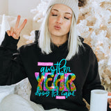 Faux Glitter Don't Spend Another Year Adult Tee, Crewneck Sweatshirt or Hoodie