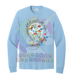 Hettie Halstead Elementary Autism Awareness Crewneck Sweatshirt, Long or Short Sleeve Adult Tee