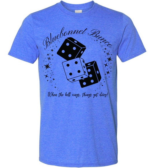 Boutique Rebellion EXCLUSIVE Bluebonnet Bunco Adult Tee