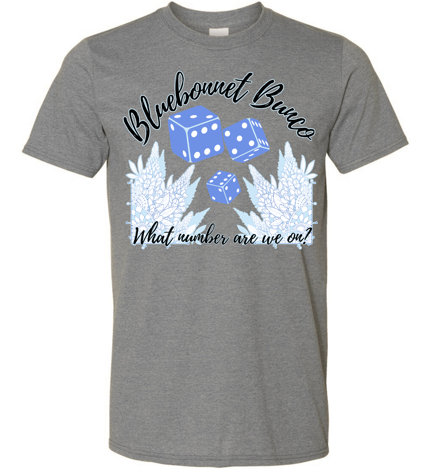Boutique Rebellion EXCLUSIVE Bluebonnet Bunco Adult Tee
