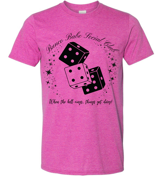 Boutique Rebellion EXCLUSIVE Bunco Social Club Adult Tee