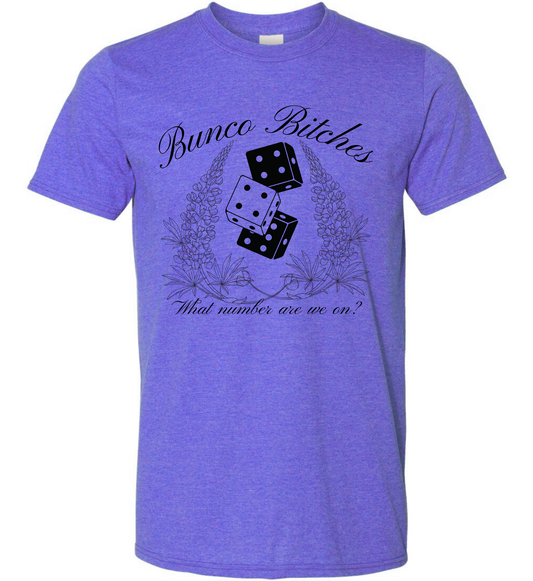 Boutique Rebellion EXCLUSIVE Bunco Bitches Adult Tee