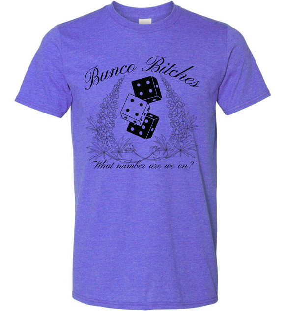 Boutique Rebellion EXCLUSIVE Bunco Bitches Adult Tee
