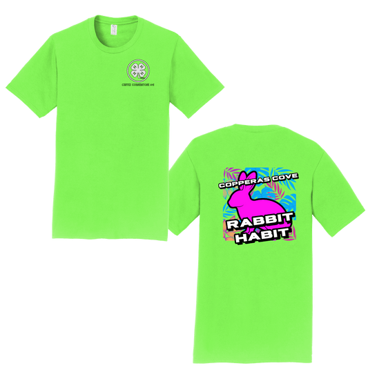 Muddy Boots 4H Rabbit Habit Adult & Youth Tees