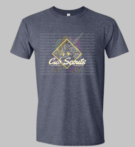 Cub Scouts Pack 221 Ft. Hood - Youth Short Sleeve or Long Sleeve Tee