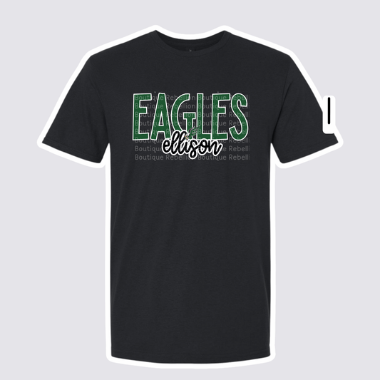 Ellison Eagles 2026 Spirit Wear Exclusive Design 1 Adult Tee, Long Sleeve or Sweatshirt