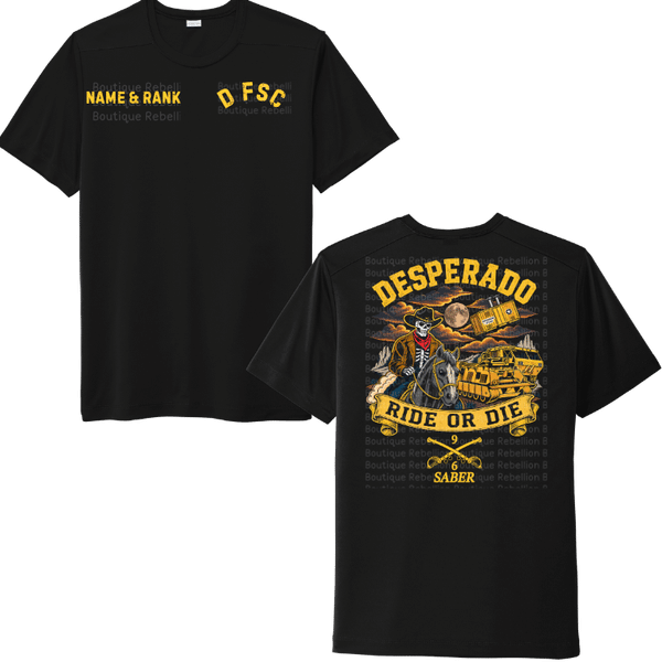6-9 Cav, DFSC Personalized Crewneck Sweatshirt, Long Sleeve or Short Sleeve Shirt