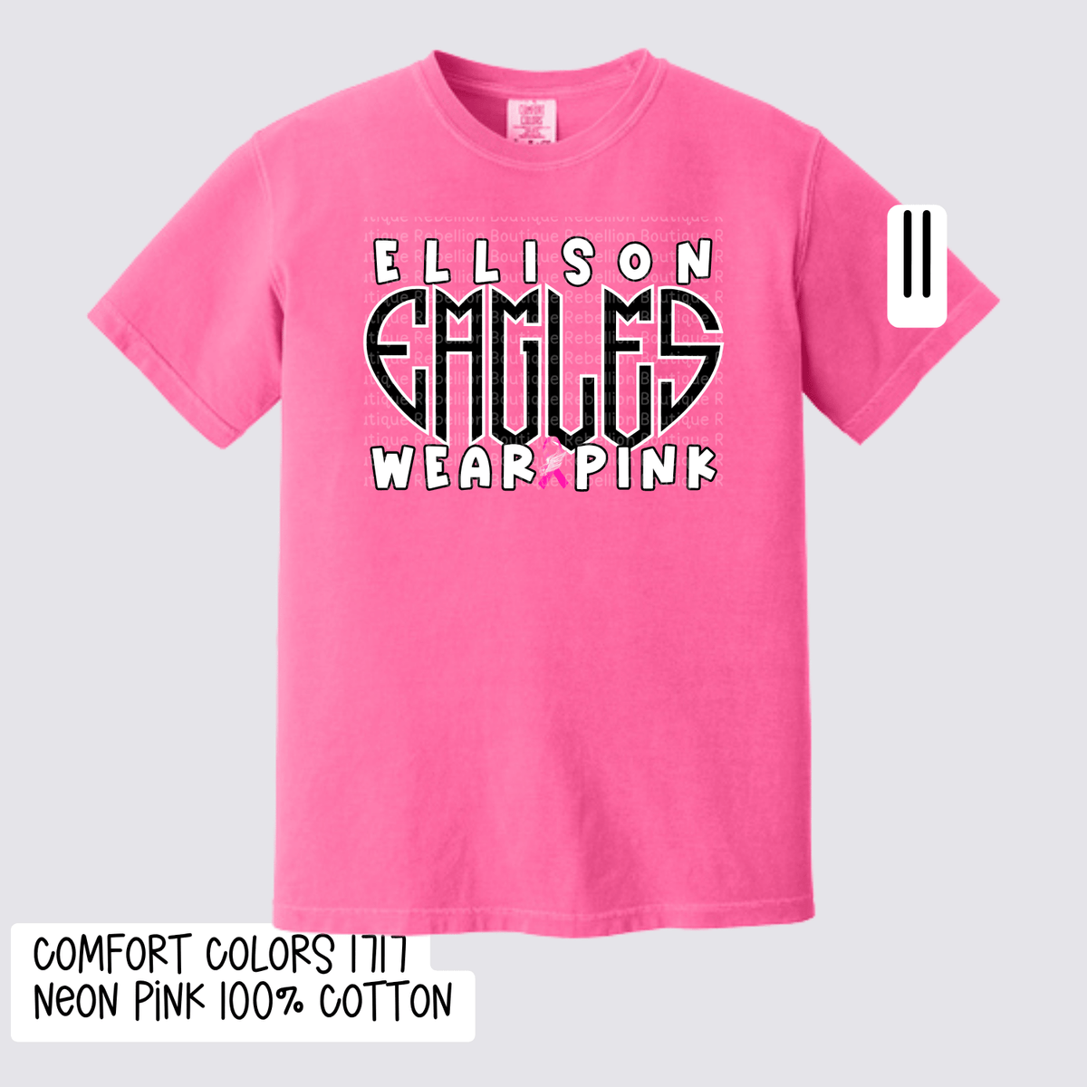 Ellison Eagles 2026 Spirit Wear Exclusive Design 11 Adult Tee, Long Sleeve or Sweatshirt